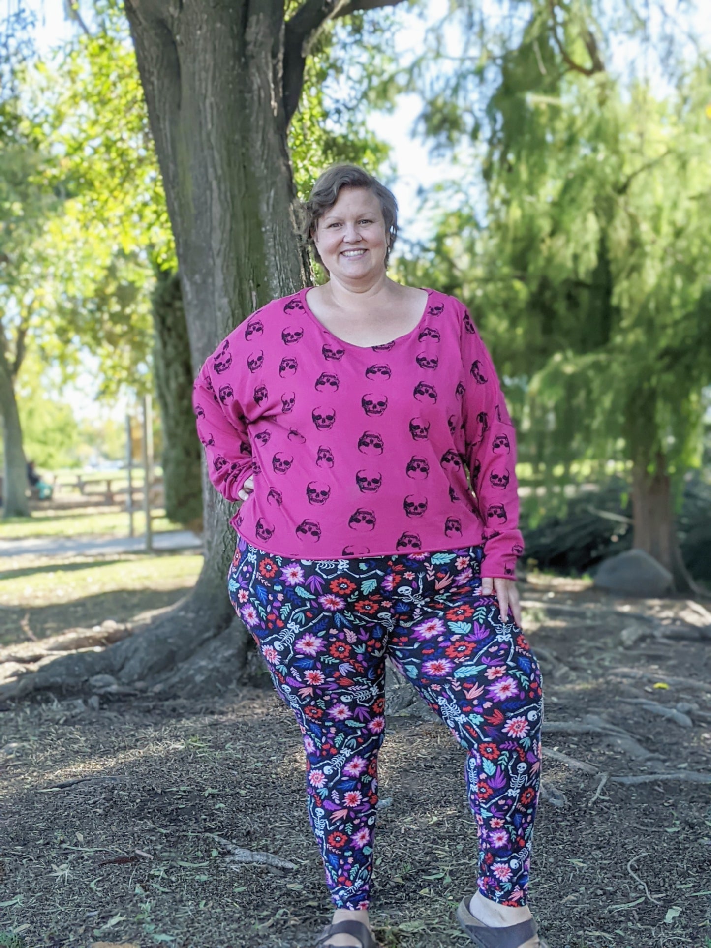 Adult Twist & Slouch - Digital Sewing Pattern - dolman style top