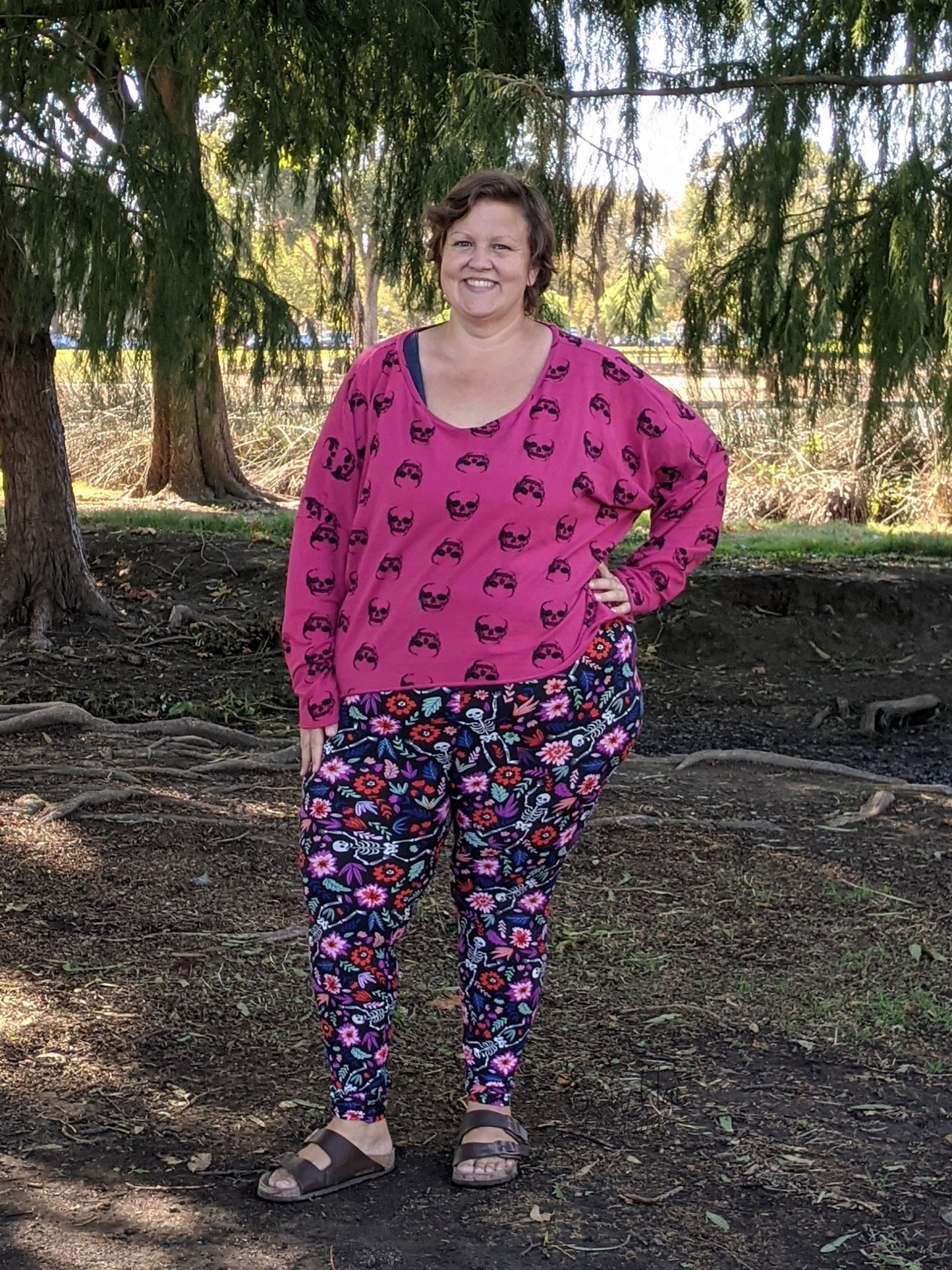 Adult Twist & Slouch - Digital Sewing Pattern - dolman style top