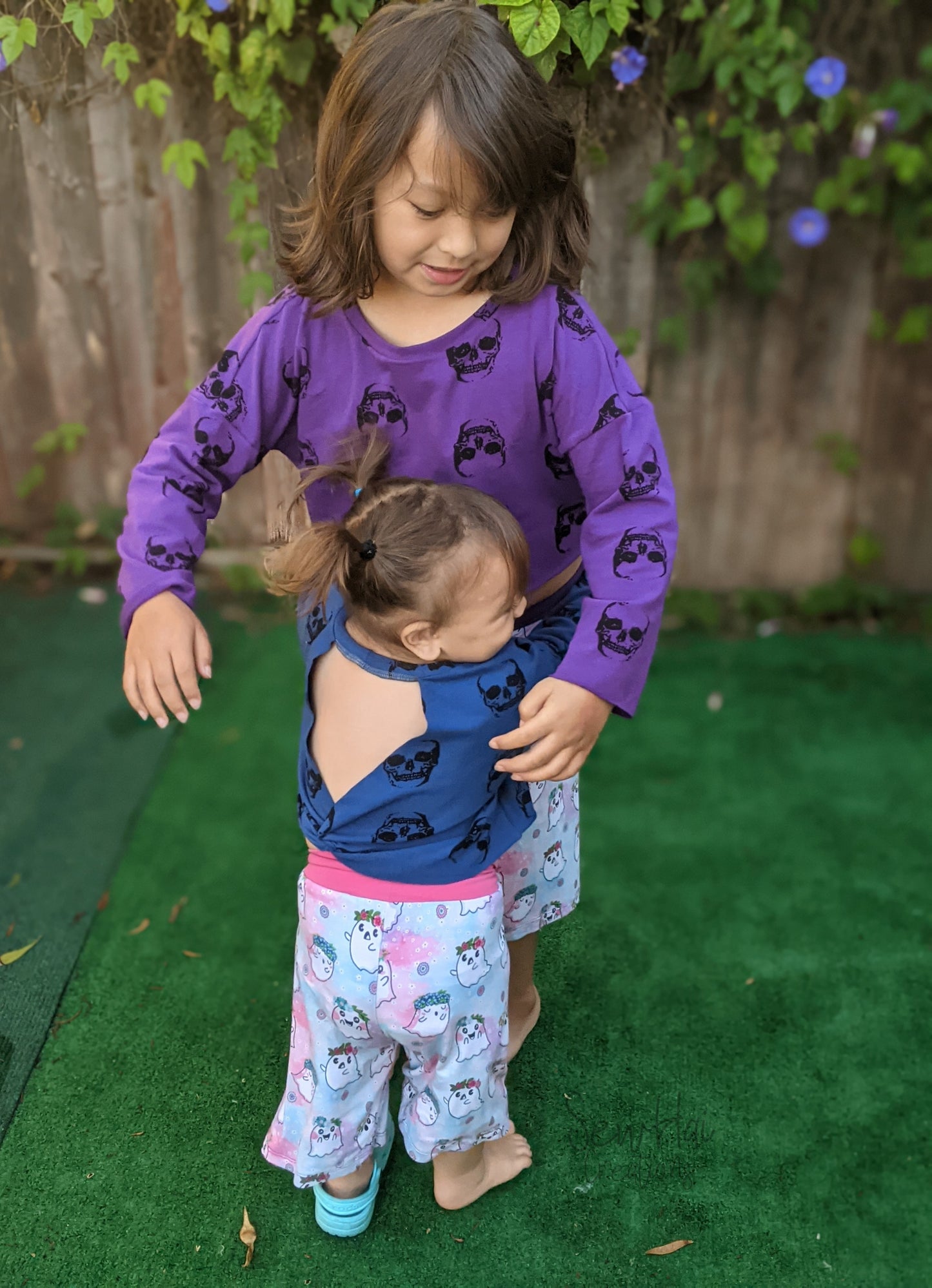 Kids Twist & Slouch - Digital Sewing Pattern - dolman style top