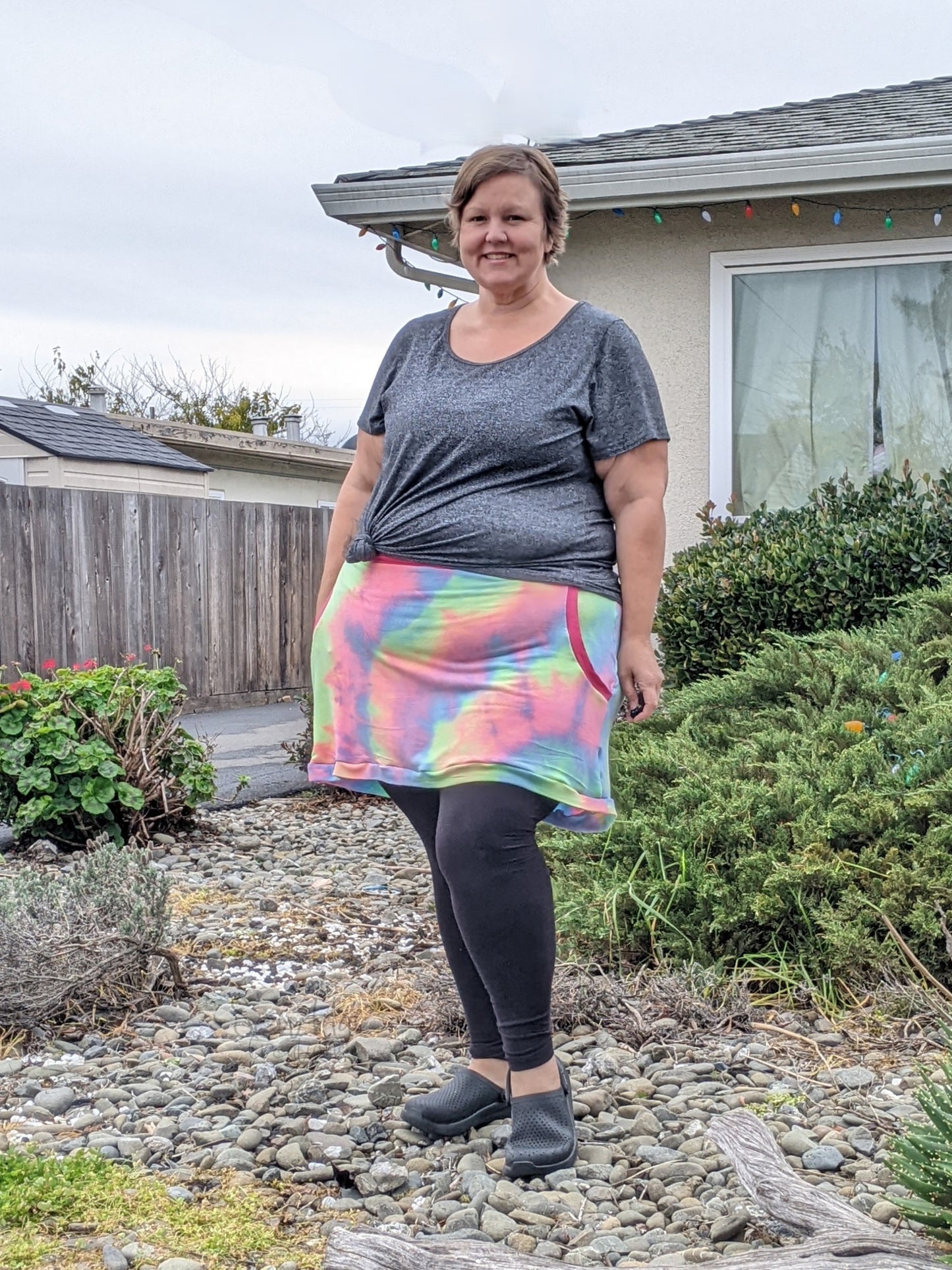 Adult Candy Pocket Skirt - Digital PDF Sewing Pattern - Size 28" hip to 83" hip