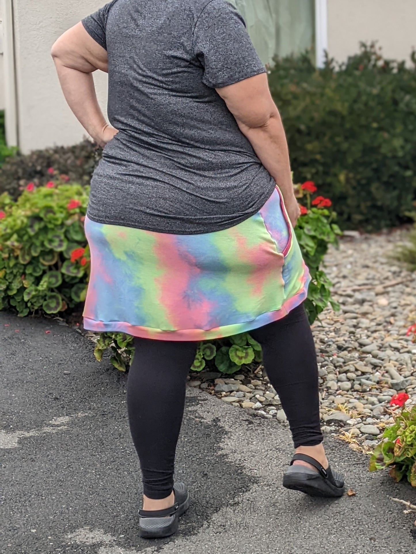 Adult Candy Pocket Skirt - Digital PDF Sewing Pattern - Size 28" hip to 83" hip