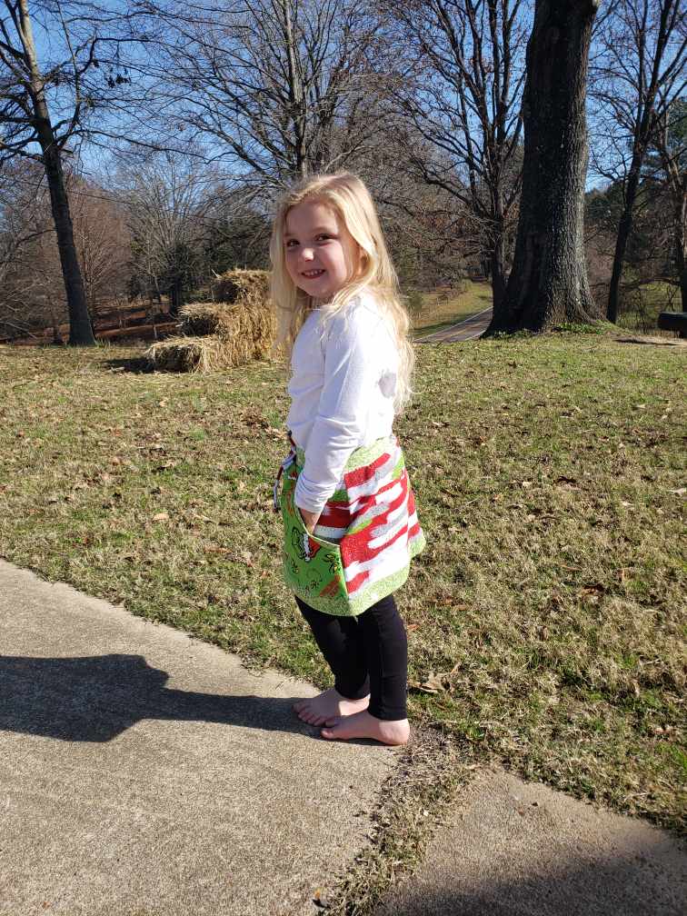 Kids Candy Pocket Skirt - Digital PDF Sewing Pattern - Size Preemie to 20 youth