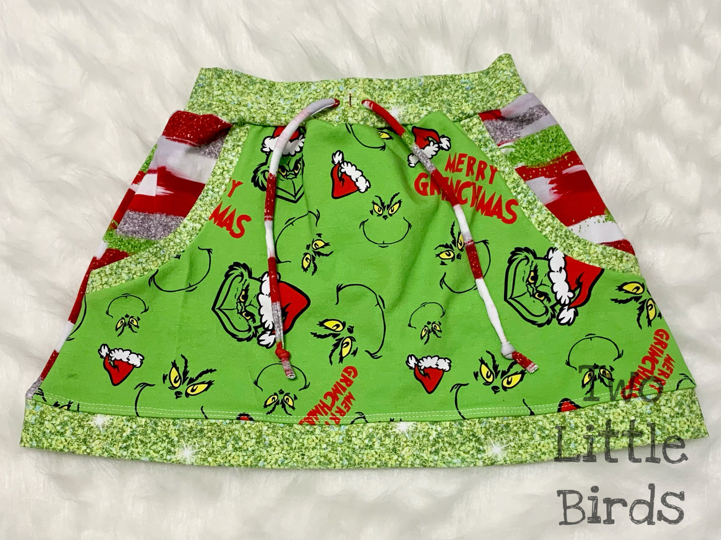 Kids Candy Pocket Skirt - Digital PDF Sewing Pattern - Size Preemie to 20 youth