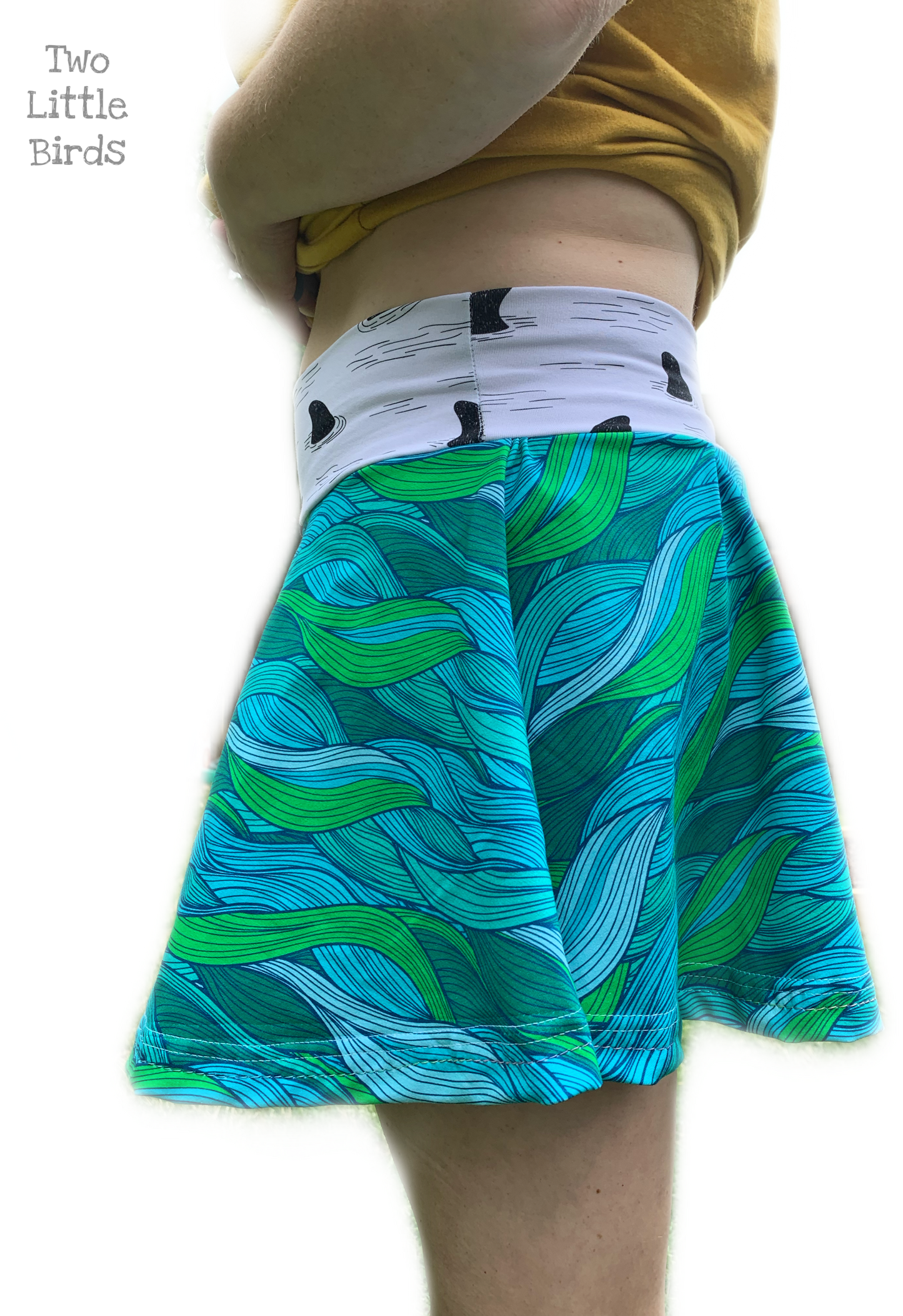 Kids Sporty Skorty Skirt, Shorts to full length yoga pants - Digital PDF Sewing Pattern - Size Preemie to 20 youth