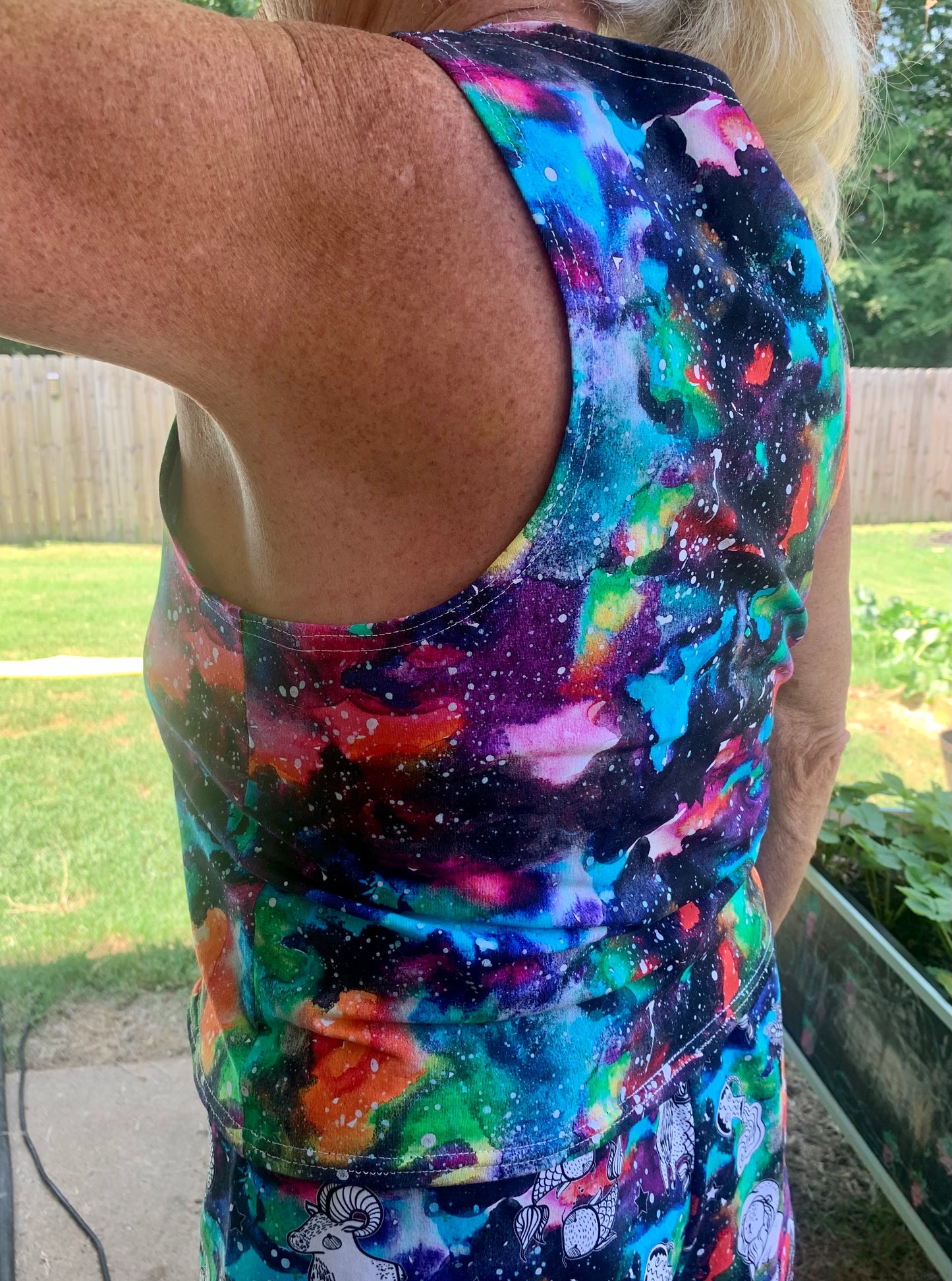 Adult Digital Sewing PDF Pattern - Sweet Sleep Set - Shorts and Tank top Pajamas