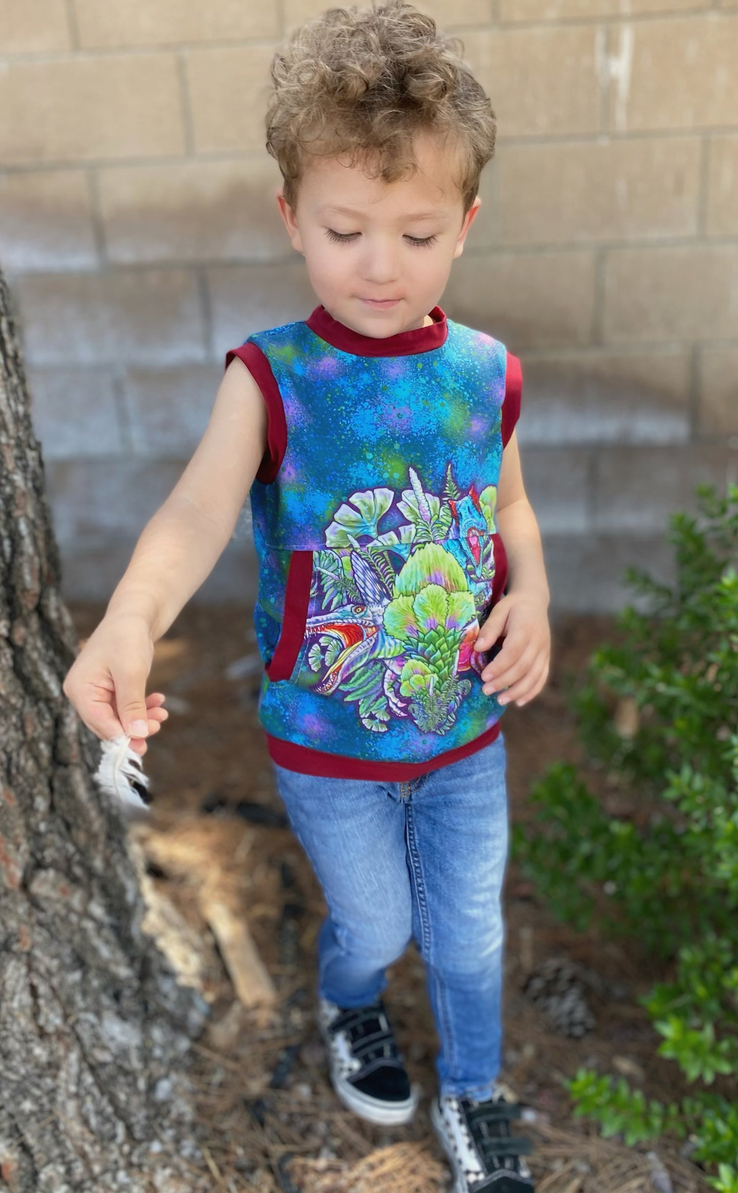 Kids Candy Pocket Tee - Multiple options available - Digital PDF Sewing Pattern