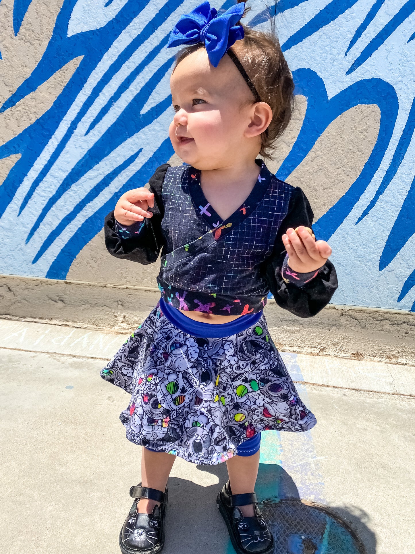 Kids Sporty Skorty Skirt, Shorts to full length yoga pants - Digital PDF Sewing Pattern - Size Preemie to 20 youth