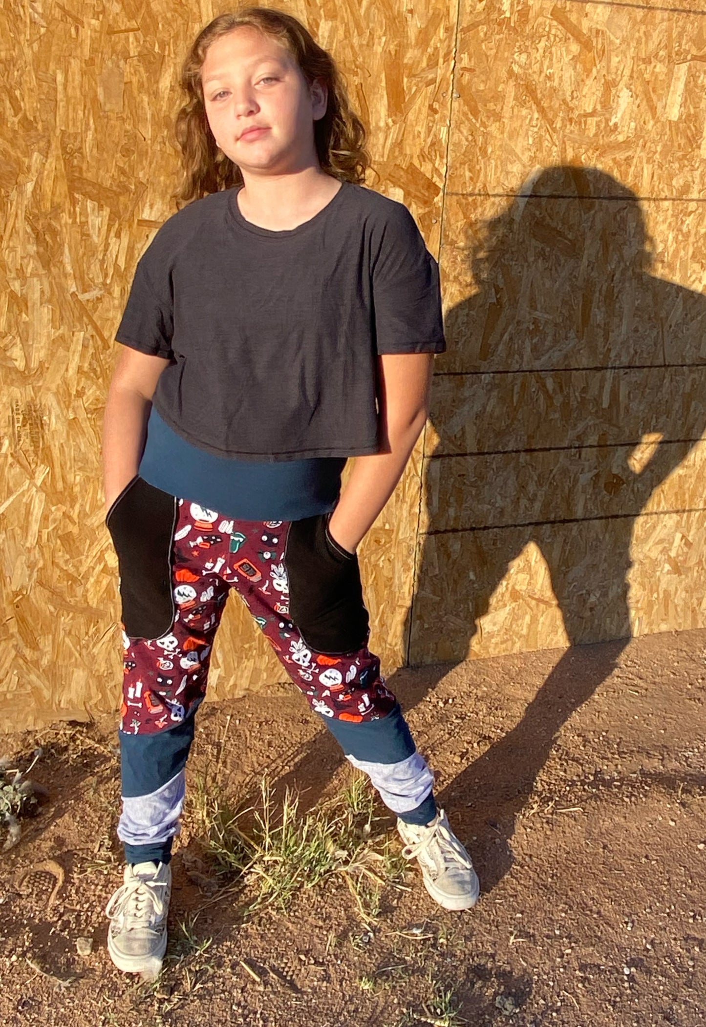 Adult Size - The Universal Joggers - Unisex Stretch Pants with color block options PDF Digital Sewing Patterns