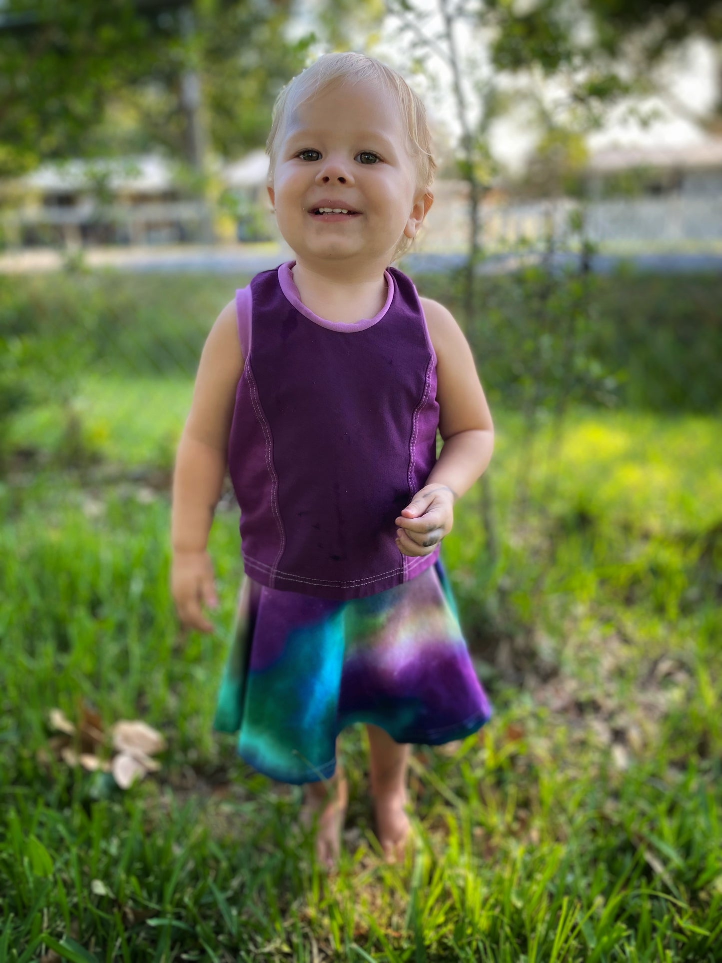 Kids Sporty Skorty Skirt, Shorts to full length yoga pants - Digital PDF Sewing Pattern - Size Preemie to 20 youth