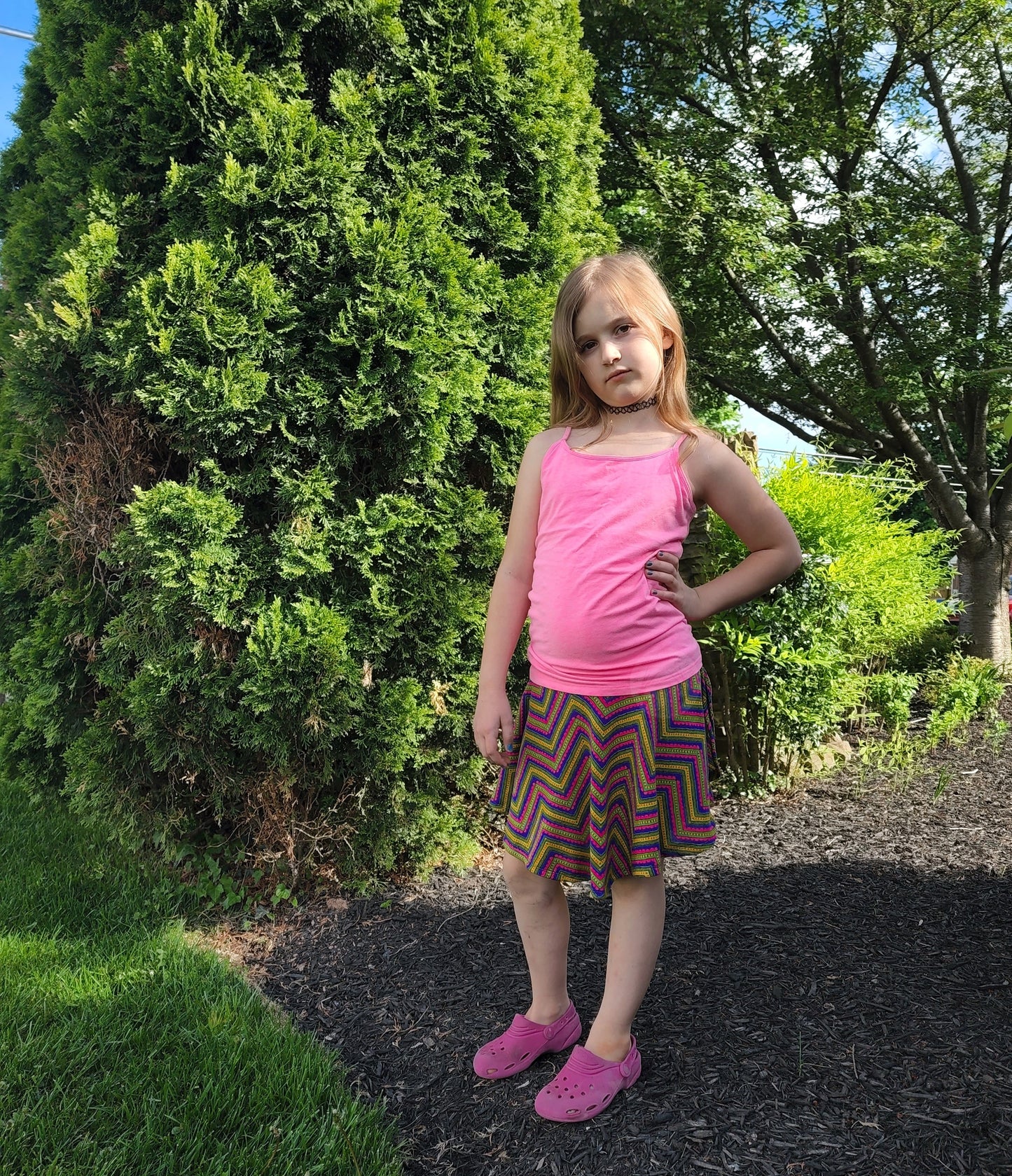 Kids Sporty Skorty Skirt, Shorts to full length yoga pants - Digital PDF Sewing Pattern - Size Preemie to 20 youth