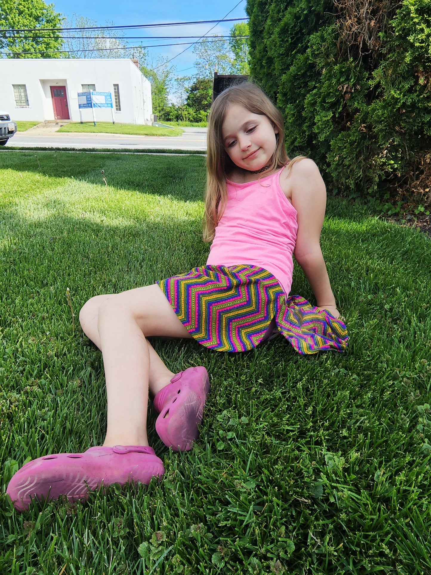 Kids Sporty Skorty Skirt, Shorts to full length yoga pants - Digital PDF Sewing Pattern - Size Preemie to 20 youth