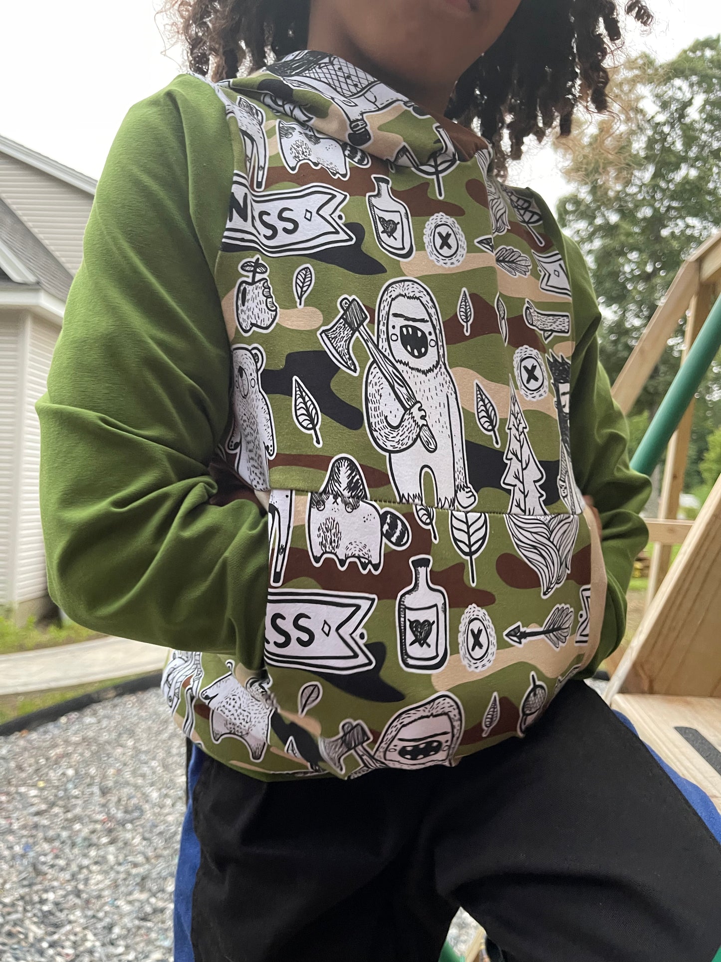 Kids Candy Pocket Tee - Multiple options available - Digital PDF Sewing Pattern