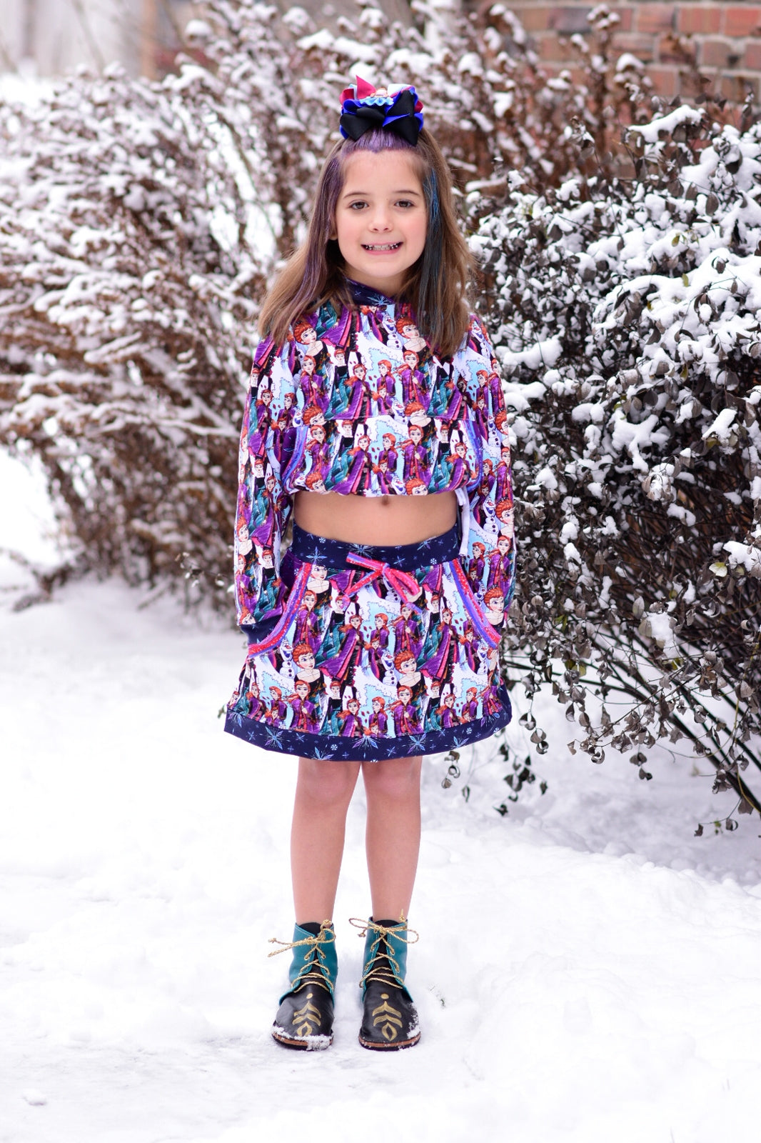 Kids Candy Pocket Skirt - Digital PDF Sewing Pattern - Size Preemie to 20 youth