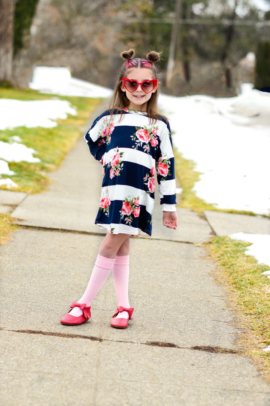 Kids All Seasons Dolman - Top, Tunic, Dress & Hi-Low - Digital PDF Pattern for Sewing