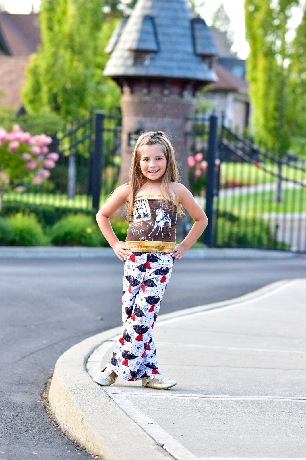 Kids Rockapalazzo Pants - Multiple options available - Digital PDF Sewing Pattern
