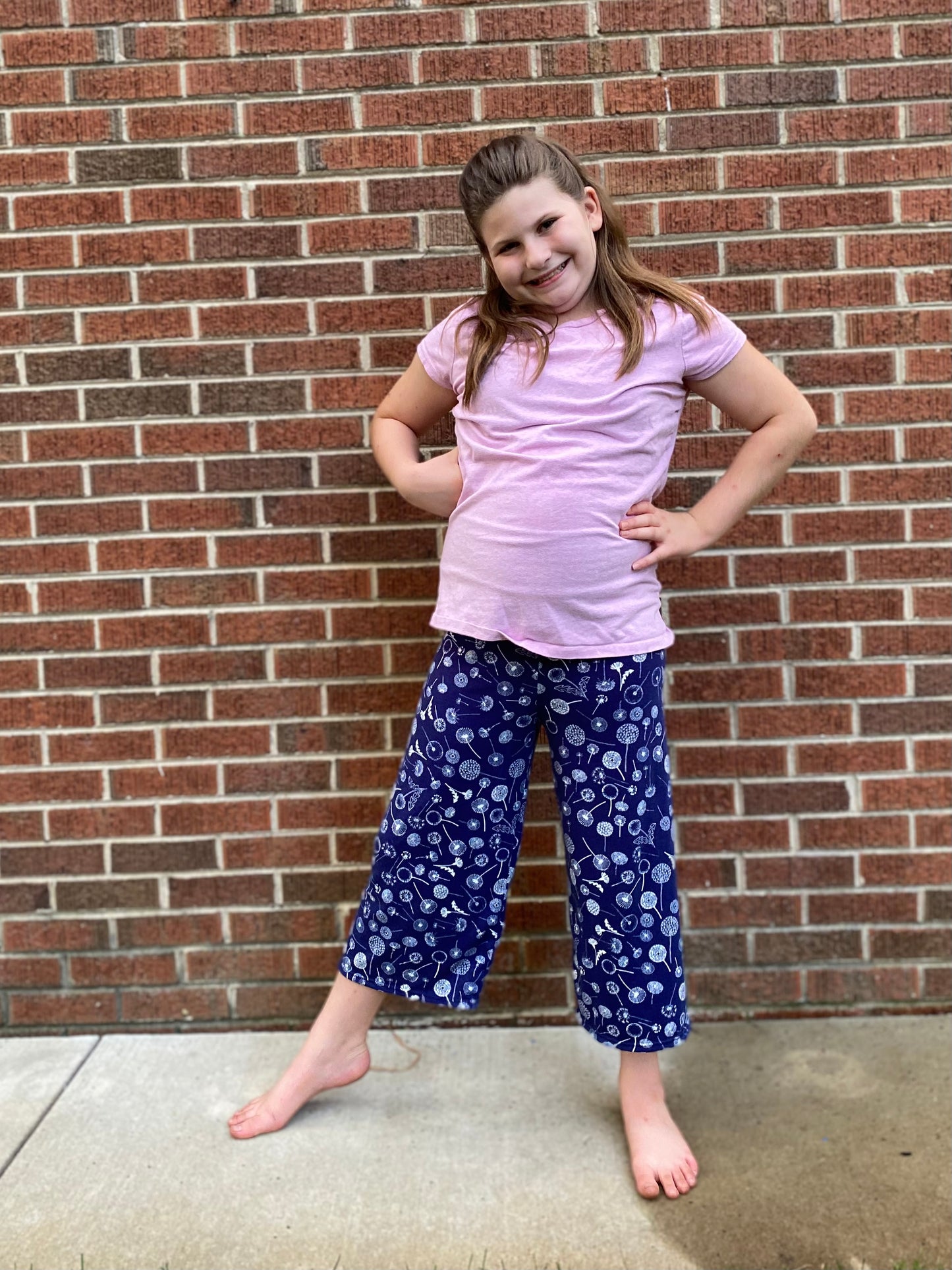 Kids Rockapalazzo Pants - Multiple options available - Digital PDF Sewing Pattern