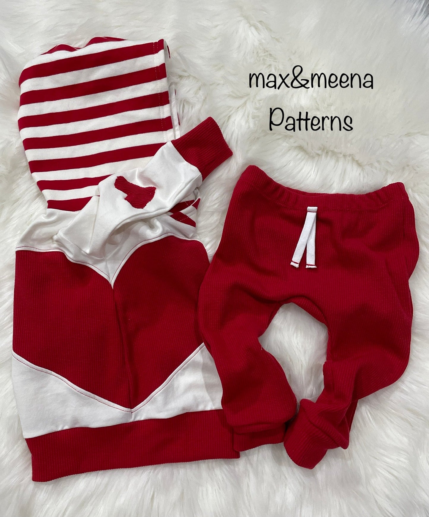 Heart On My Sleeve Hoodie PDF SEWING PATTERN *Projector/A0/Copy Shop Friendly**