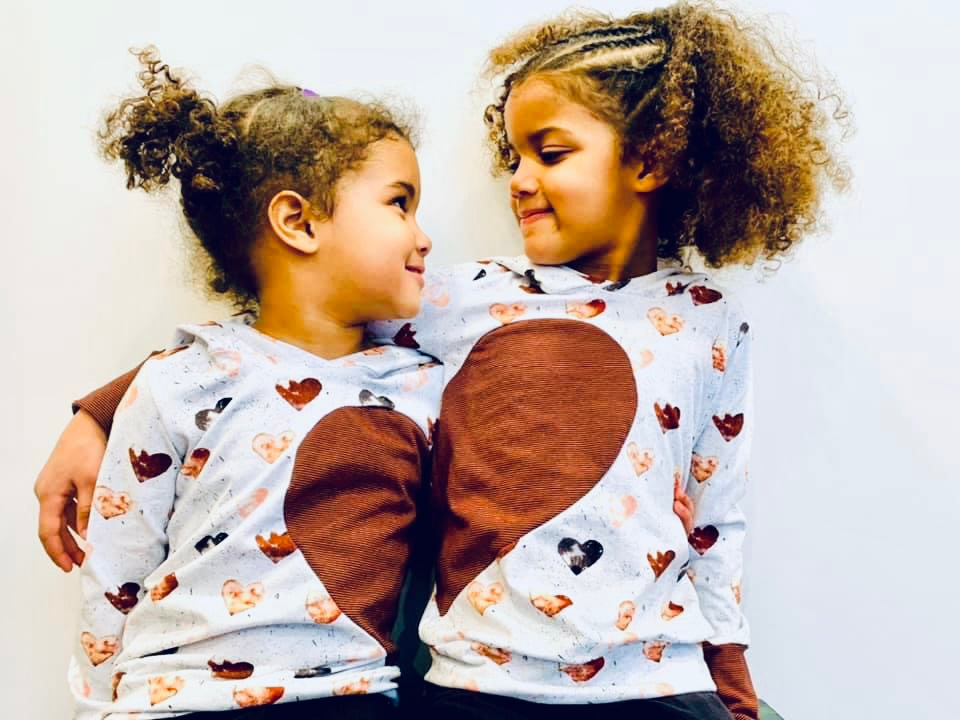 Heart On My Sleeve Hoodie PDF SEWING PATTERN *Projector/A0/Copy Shop Friendly**