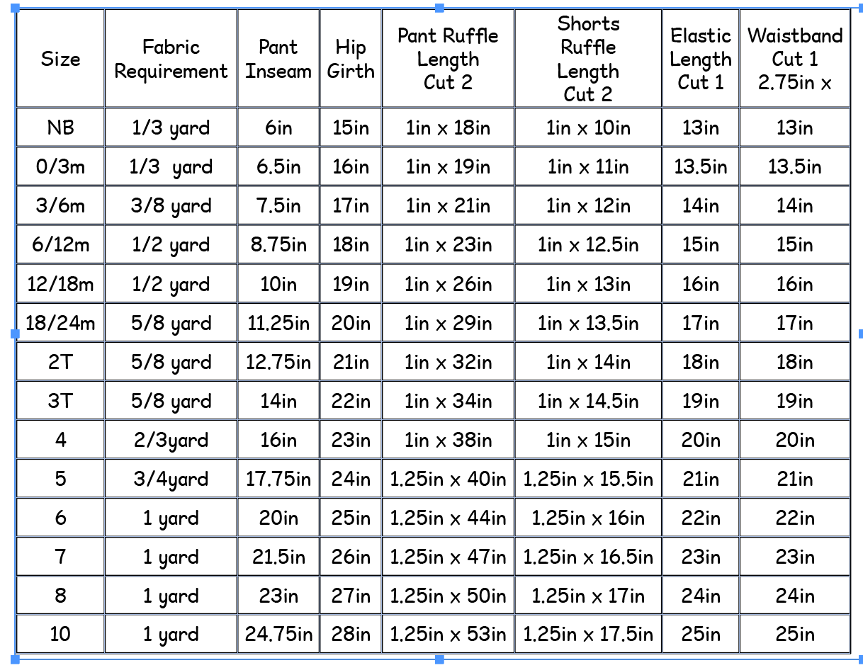 Snazzy Pants PDF SEWING PATTERN