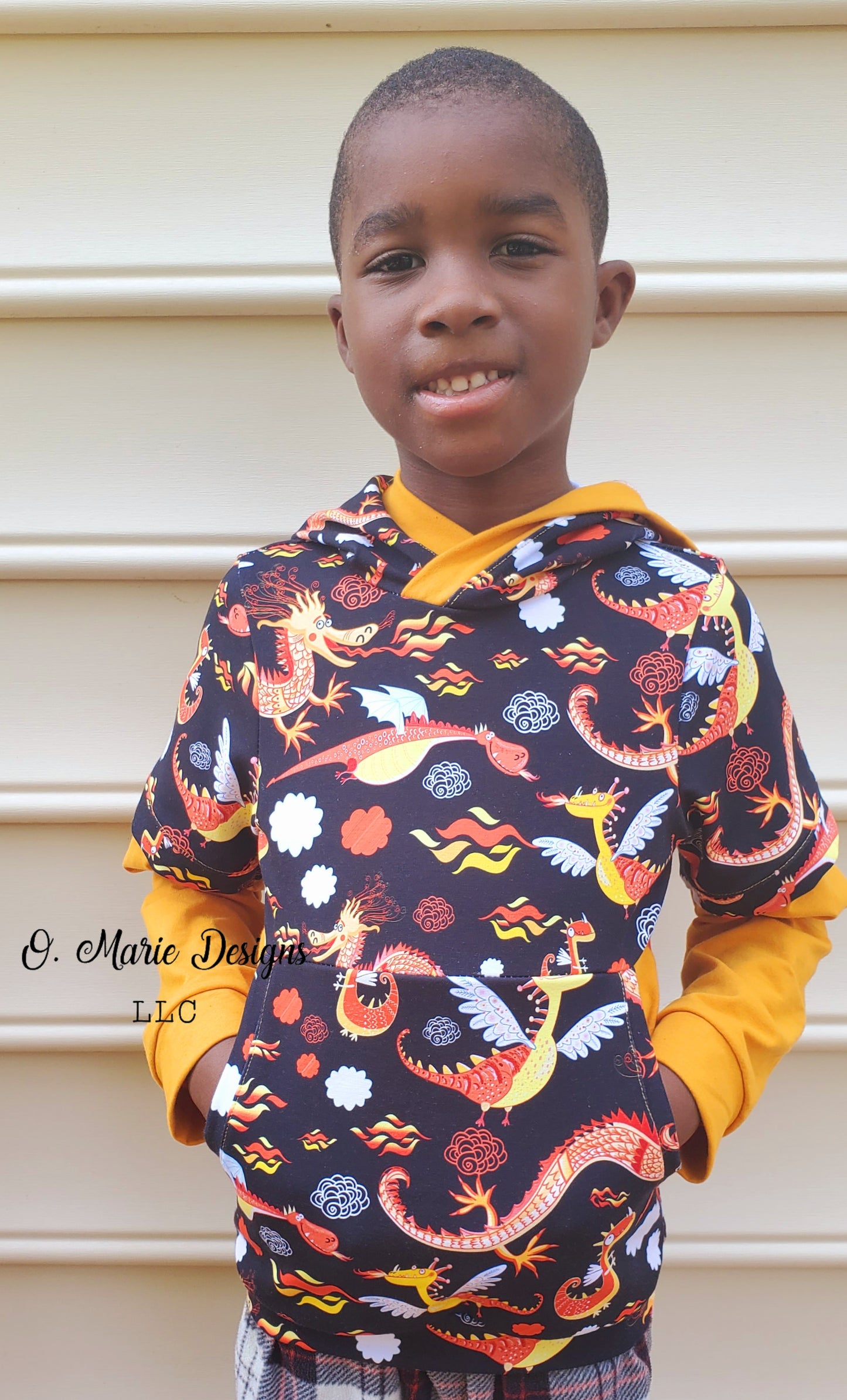 Kids Candy Pocket Tee - Multiple options available - Digital PDF Sewing Pattern