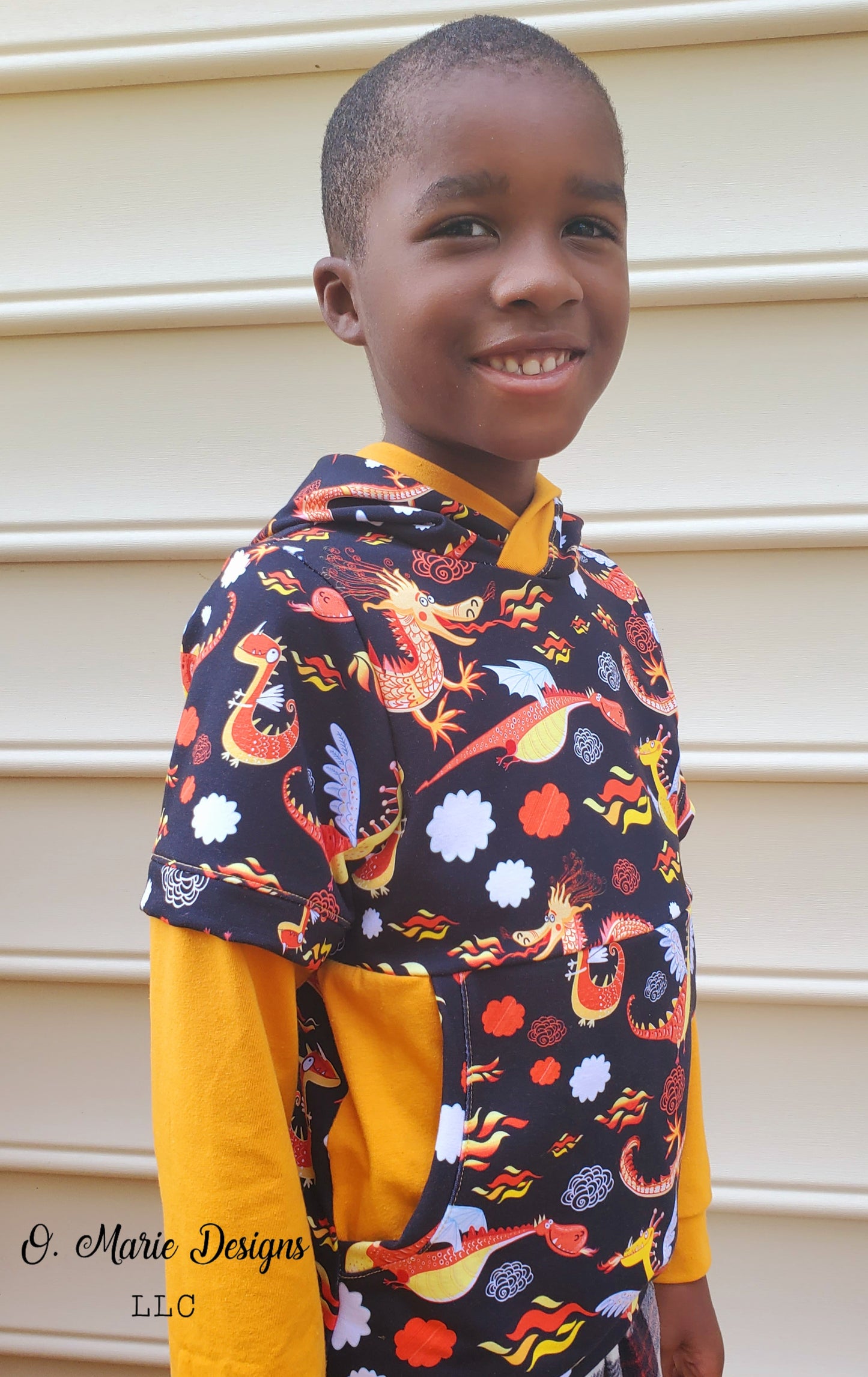 Kids Candy Pocket Tee - Multiple options available - Digital PDF Sewing Pattern