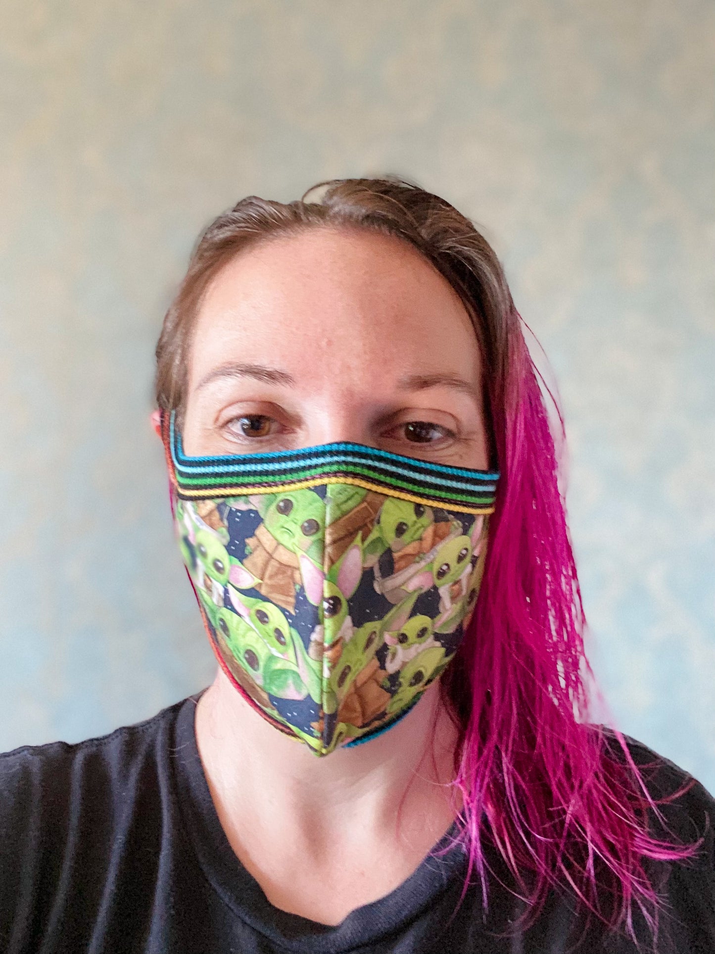 Mask Face Covering PDF Digital Pattern - 5 sizes child through adult