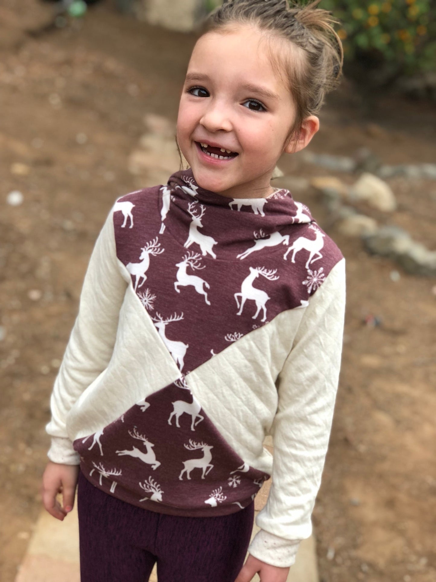 True North Hoodie -CHILDREN & DOLL SIZES - PDF SEWING PATTERN