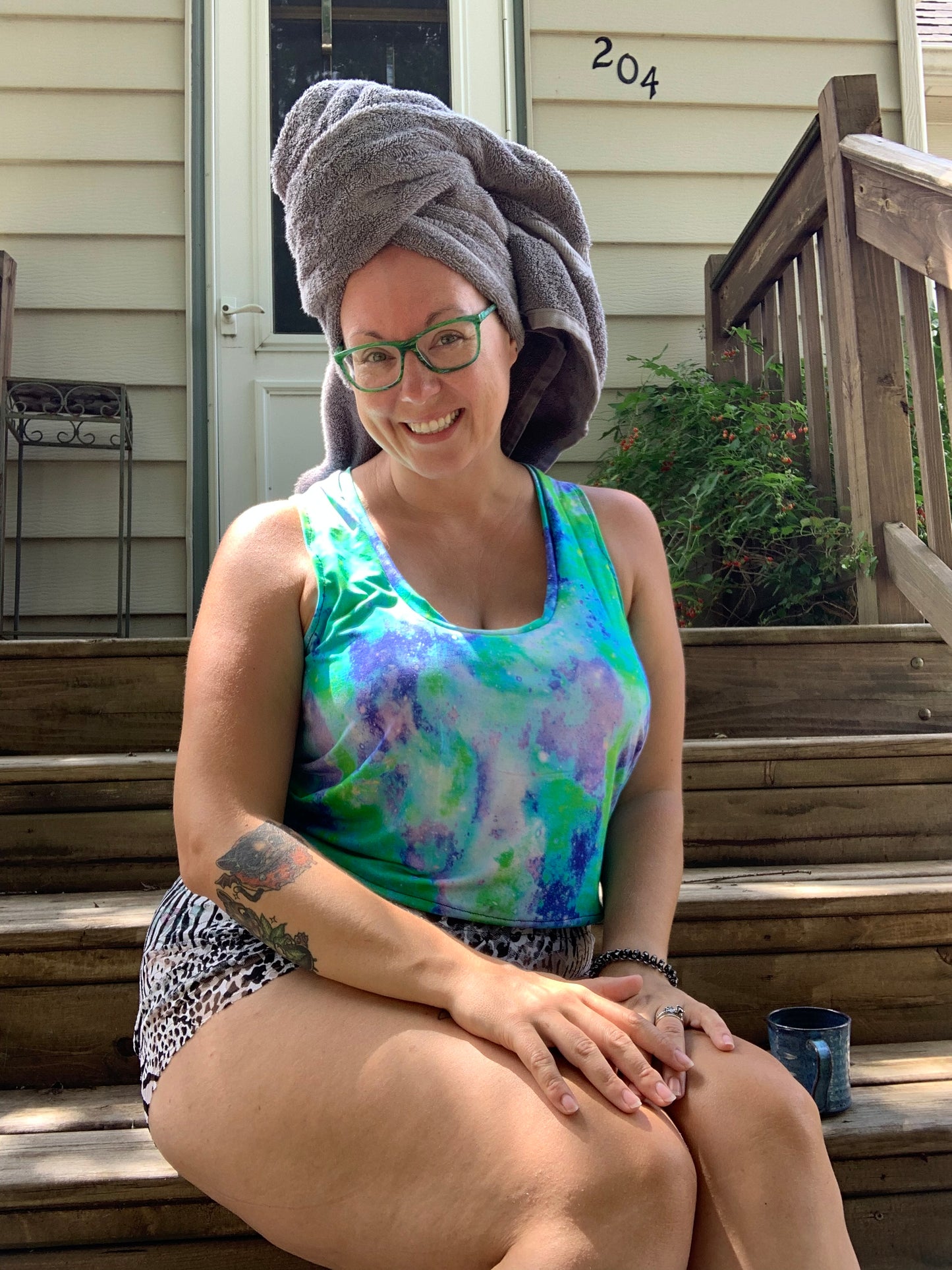 Adult Digital Sewing PDF Pattern - Sweet Sleep Set - Shorts and Tank top Pajamas