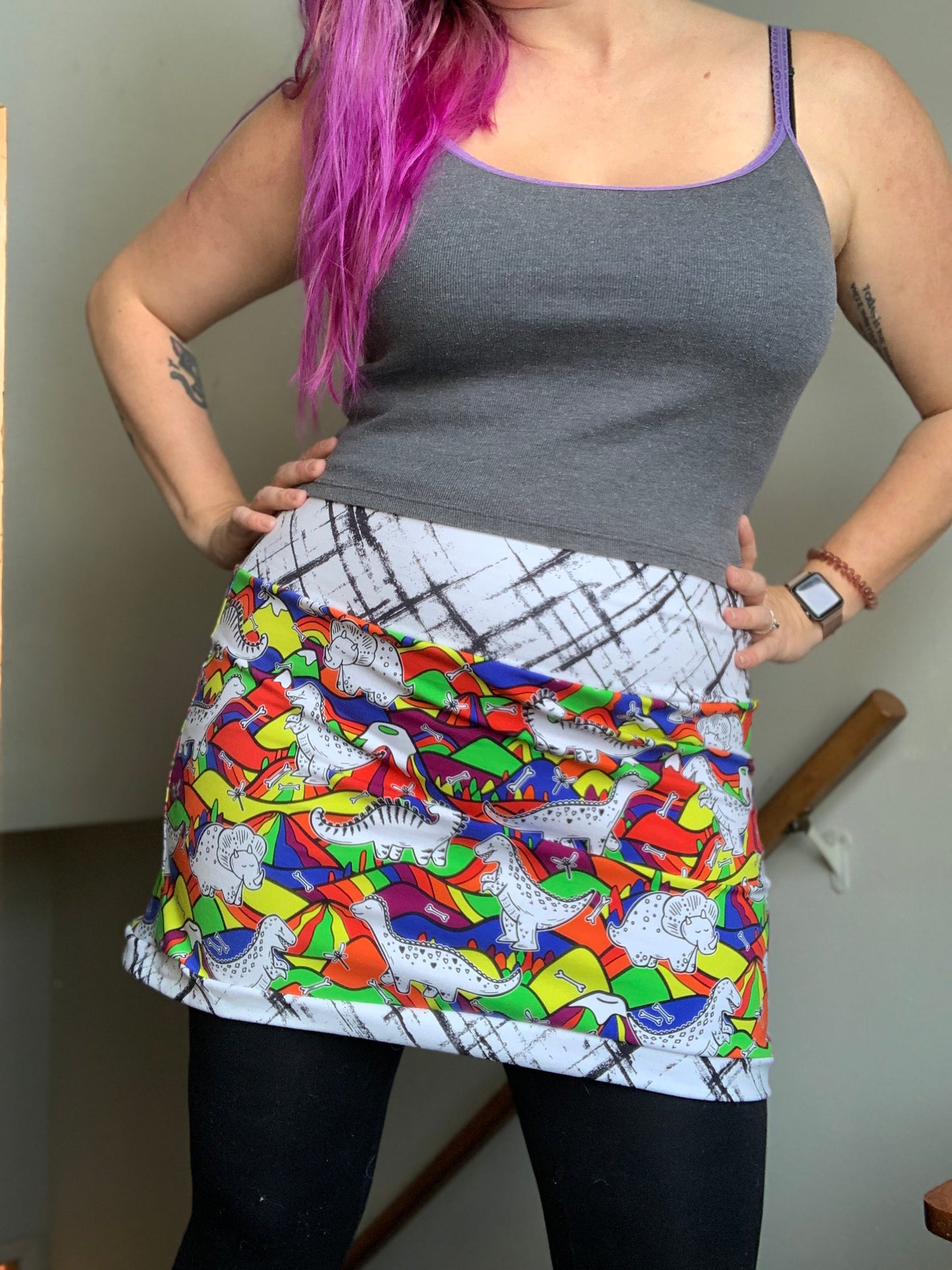 Adult Candy Pocket Skirt - Digital PDF Sewing Pattern - Size 28" hip to 83" hip