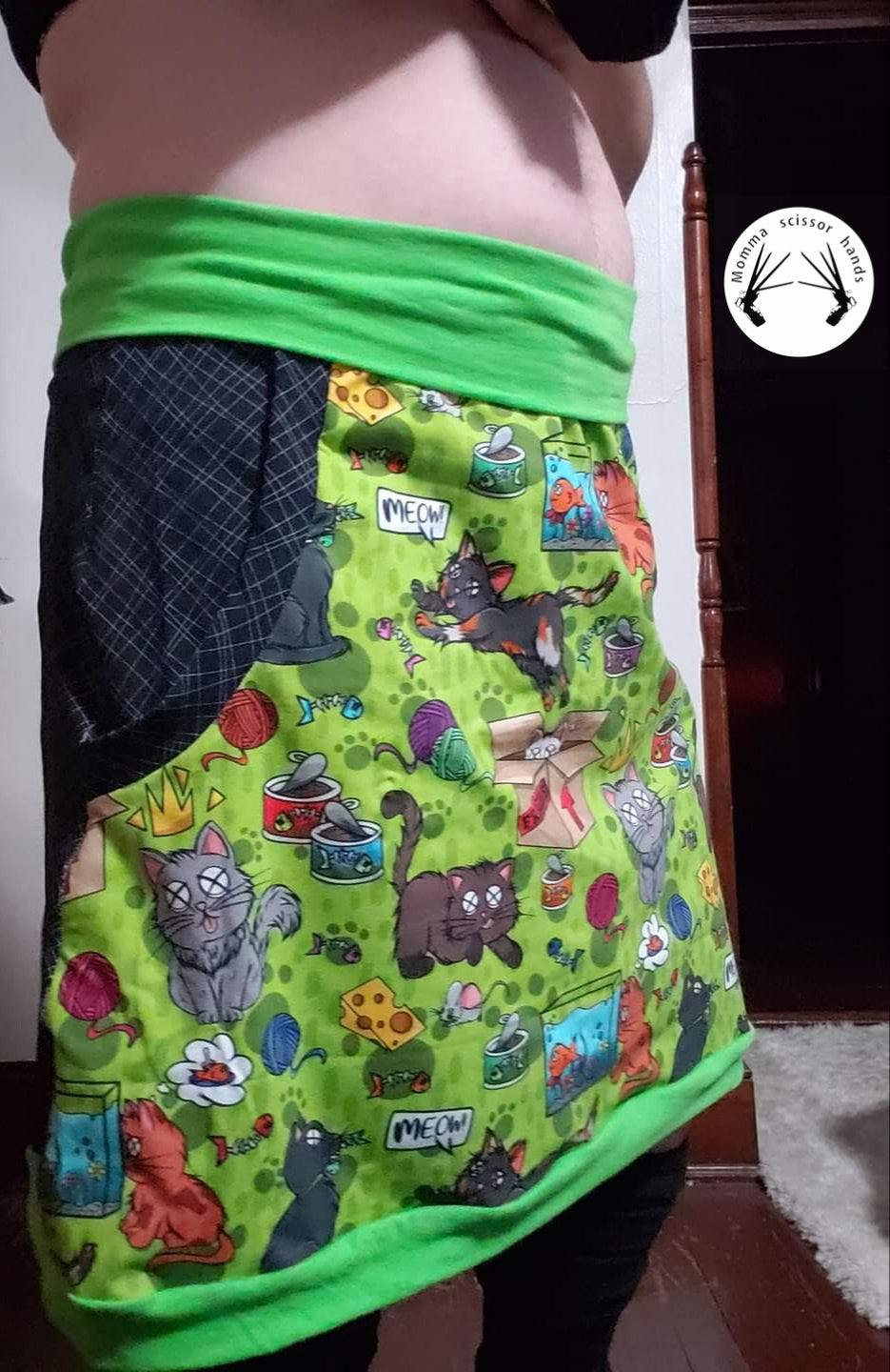 Adult Candy Pocket Skirt - Digital PDF Sewing Pattern - Size 28" hip to 83" hip