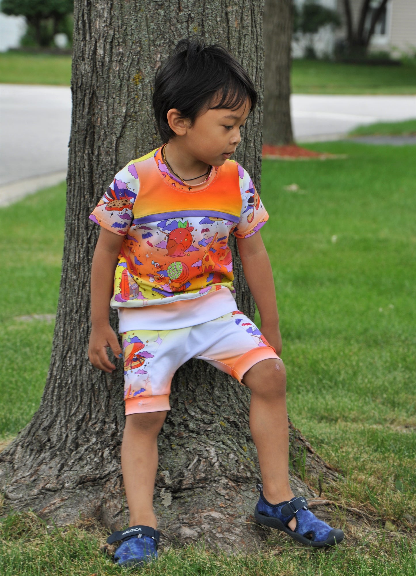 KIDS SIZE Lil' Rocker Shorties - PDF - Digital Pattern File for garment sewing