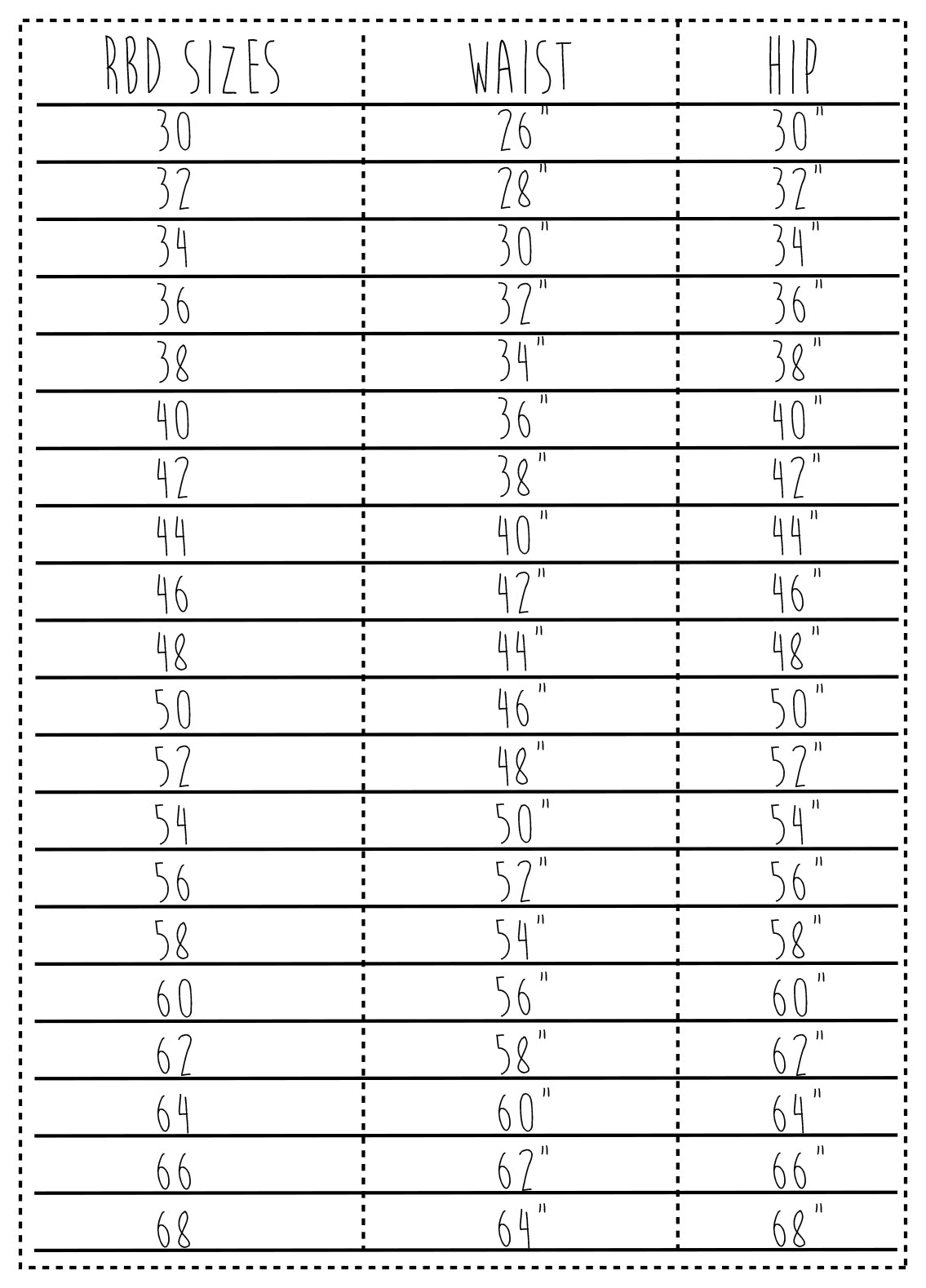 Adult Booty Bottoms - PDF - DIGITAL Pattern File Download for Sewing Cheeky Underwear