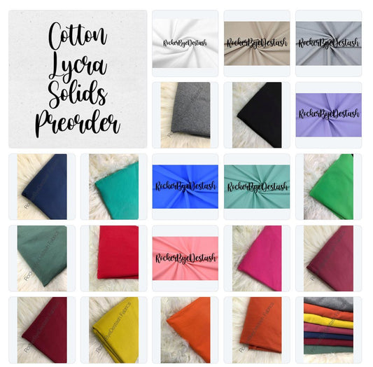 Solids preorder closes 9/1 at...
