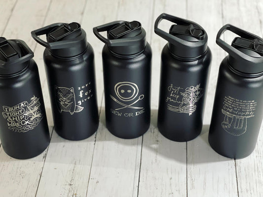 New water bottles re