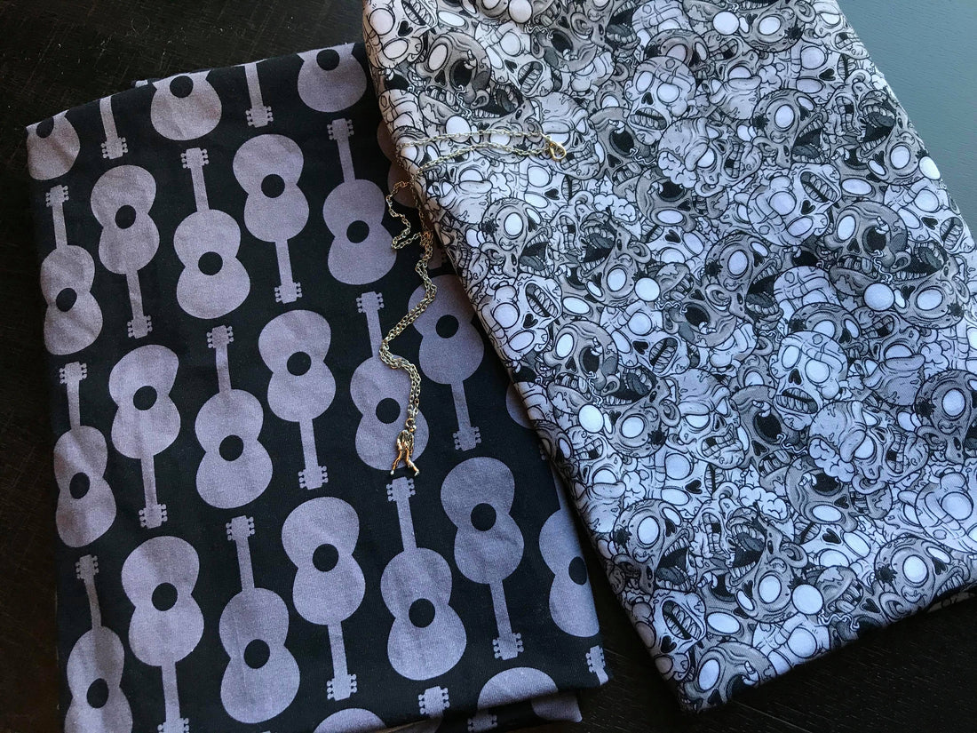 Giveaway time! Fabric & a necklace! Good luck!