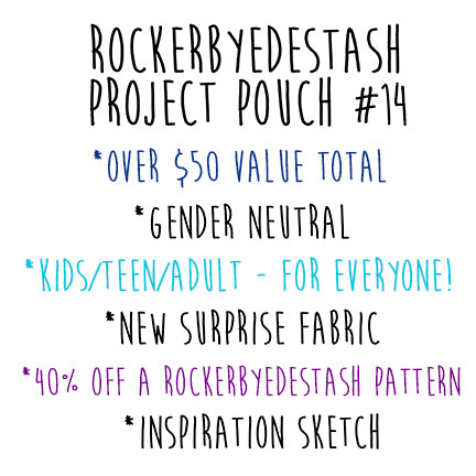 Project Pouch #13 R@ffle & Pre0rder for #14!
