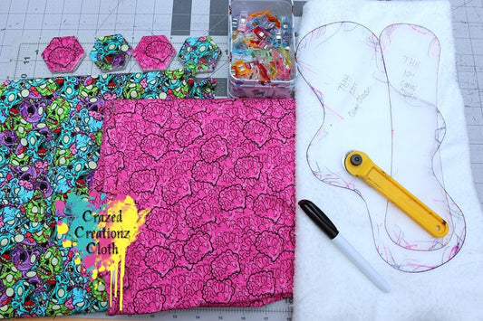 Guest Blog by Crazed Creationz Cloth - Sew a Pad Tutorial!