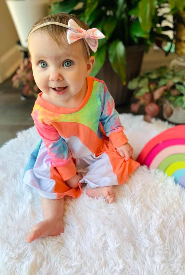 Rainbow Falls Dress -Kids- PDF Pattern -Projector/A0 Friendly-