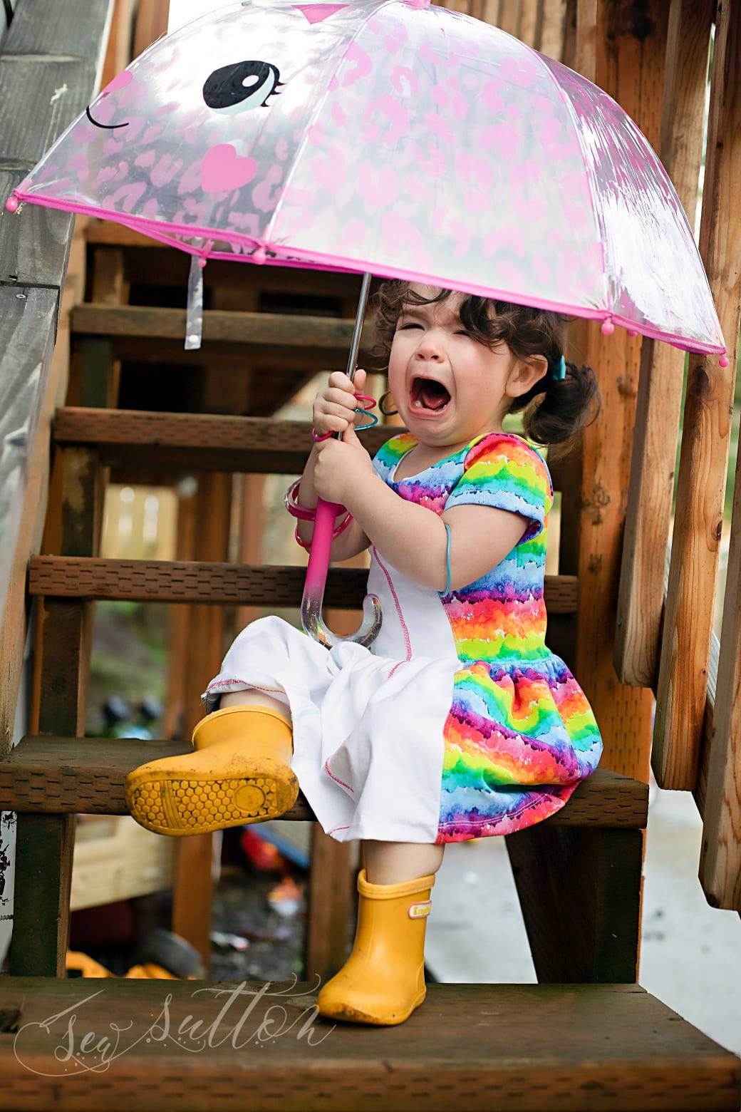 Rainbow Falls Dress -Kids- PDF Pattern -Projector/A0 Friendly-