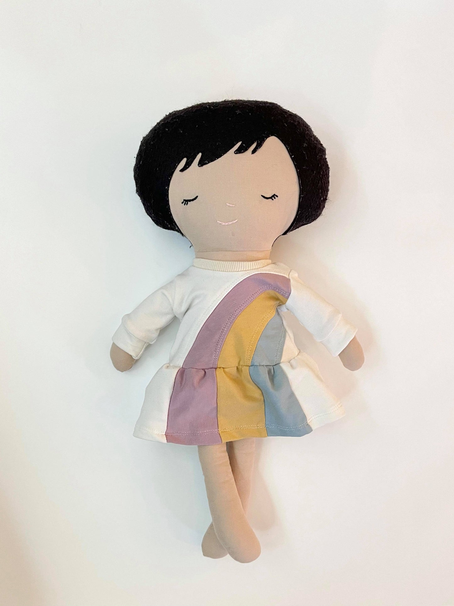 Rainbow Falls Hoodie & Dress for DOLLS -PDF SEWING PATTERN -Projector/A0 Friendly-