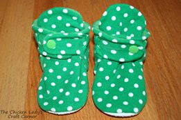 Banana Booties Sewing PDF pattern