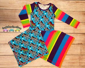 Rozzlyn Dress, Peplum Top, & Skirt SEWING PDF pattern **Projector/A0 Friendly**