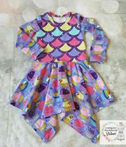 Rozzlyn Dress, Peplum Top, & Skirt SEWING PDF pattern **Projector/A0 Friendly**