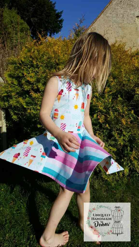Rozzlyn Dress, Peplum Top, & Skirt SEWING PDF pattern **Projector/A0 Friendly**