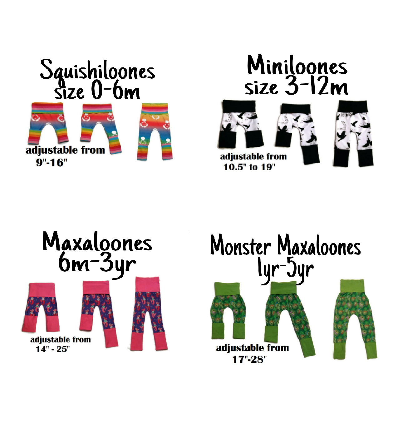 Maxaloones Sewing Pattern (PDF)