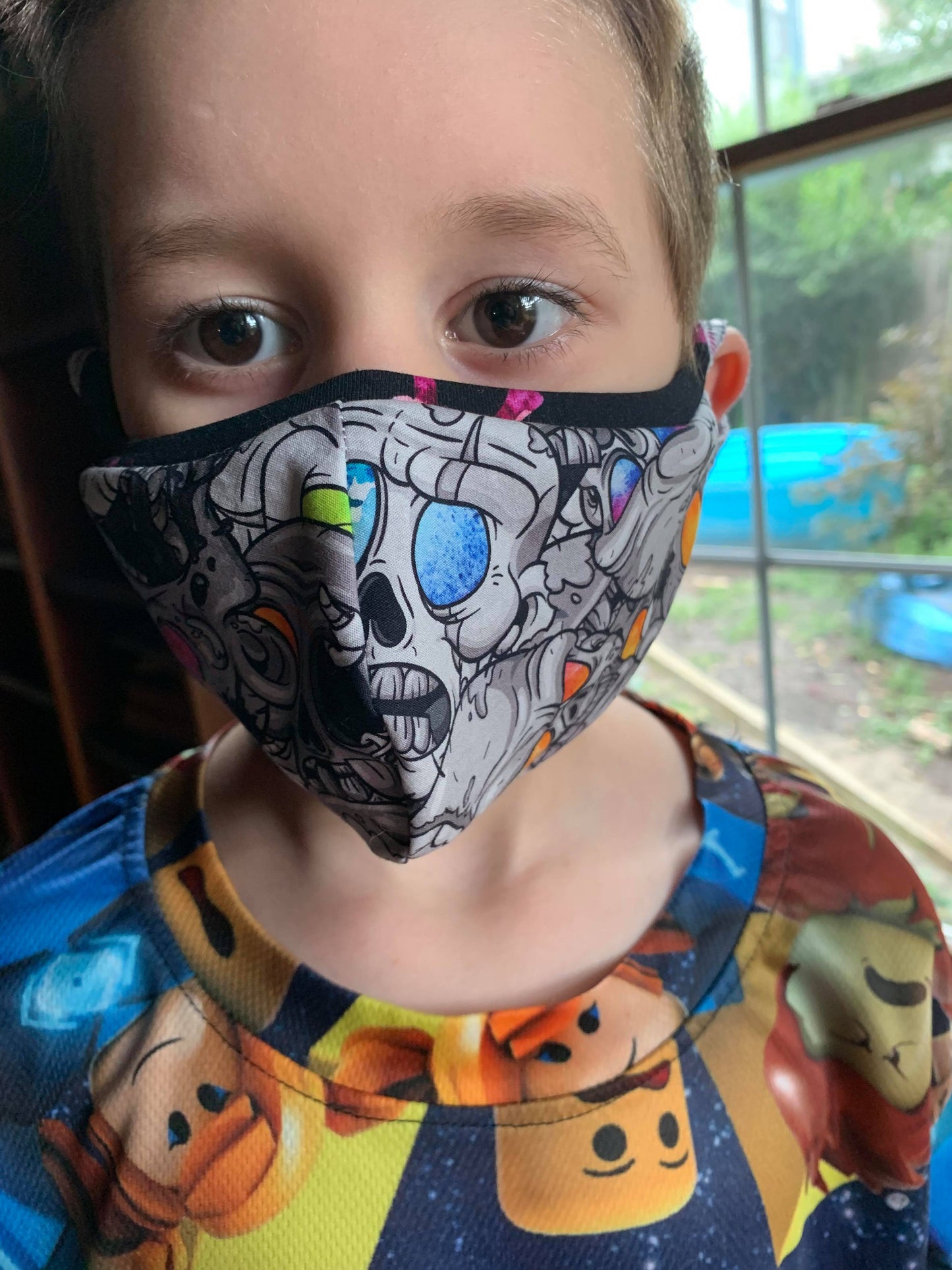 Mask Face Covering PDF Digital Pattern - 5 sizes child through adult