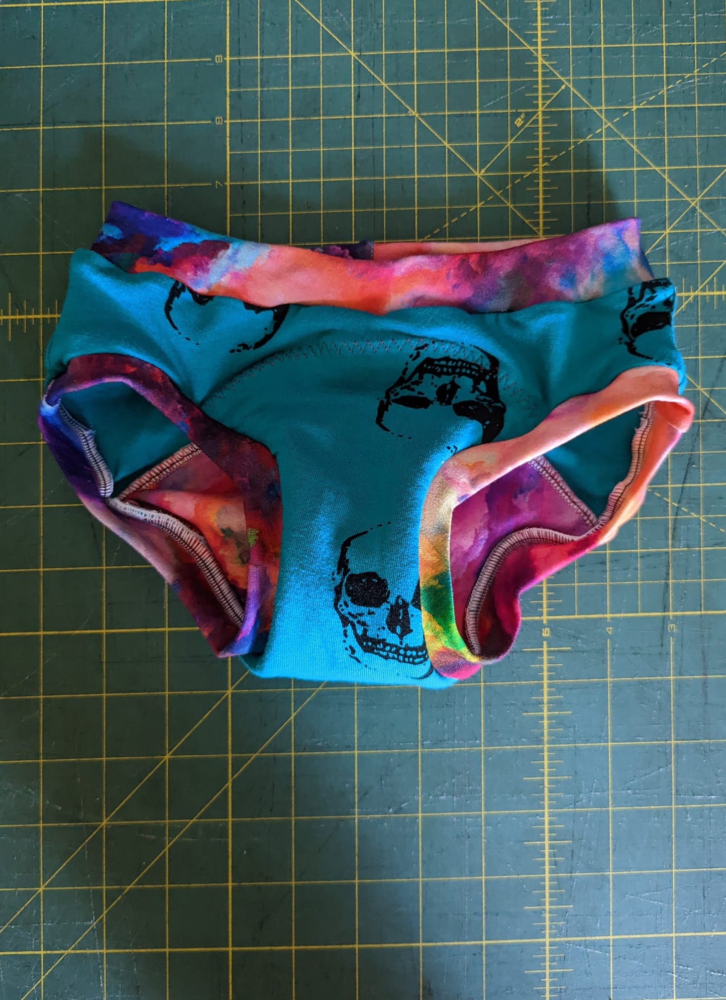 KIDS SIZE undies RockerByeBooties - PDF - Digital Pattern File for garment sewing underwear diaper cover training underwear menstruation