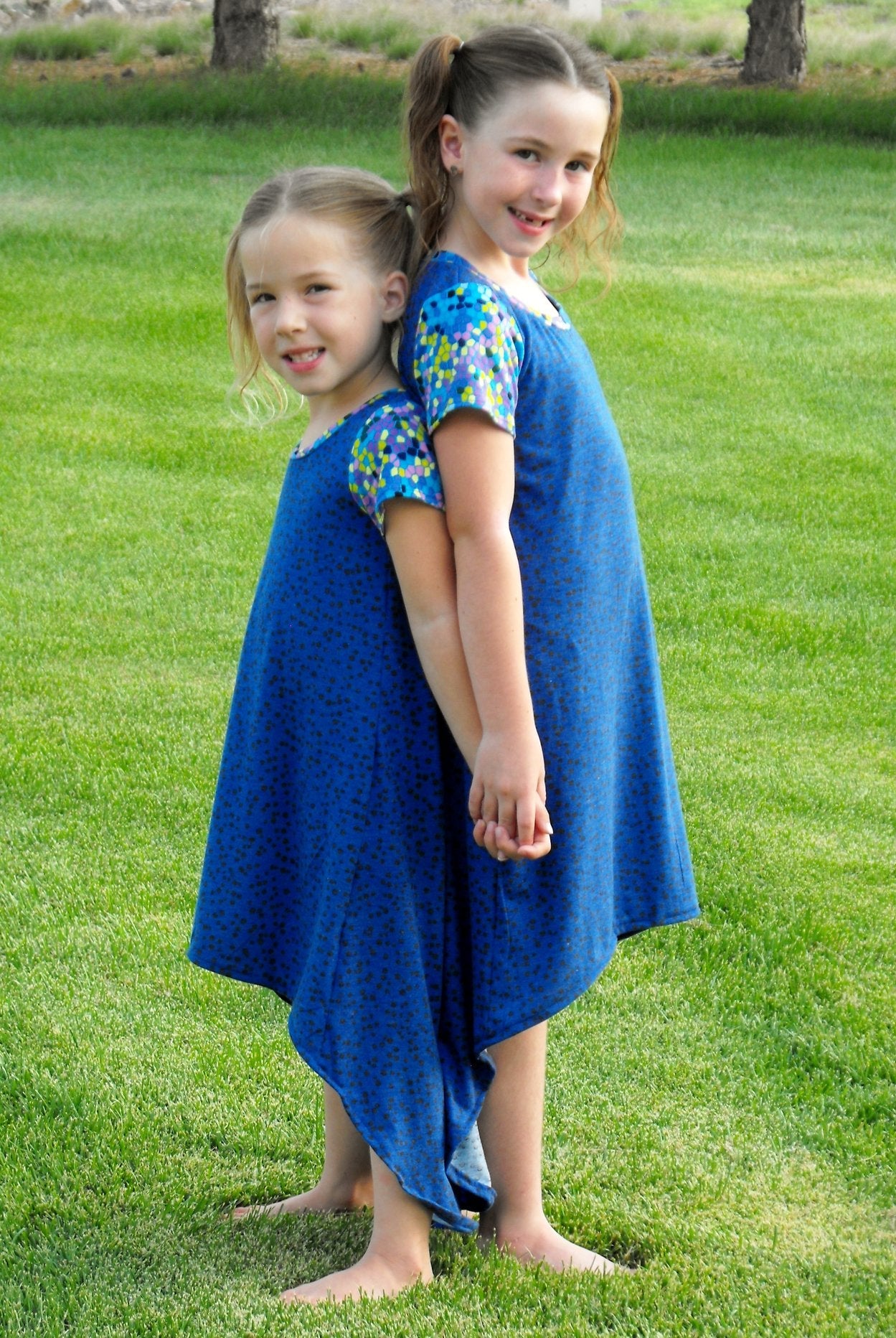 Girls Hilo Tunic Dress PDF Sewing pattern (A0 file included)
