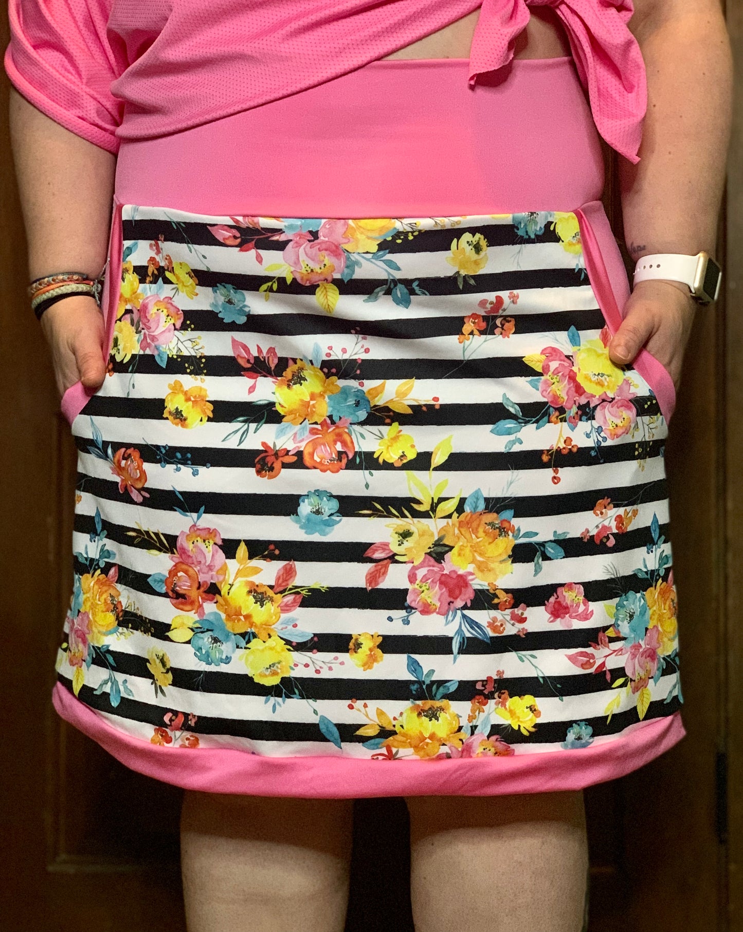 Adult Candy Pocket Skirt - Digital PDF Sewing Pattern - Size 28" hip to 83" hip