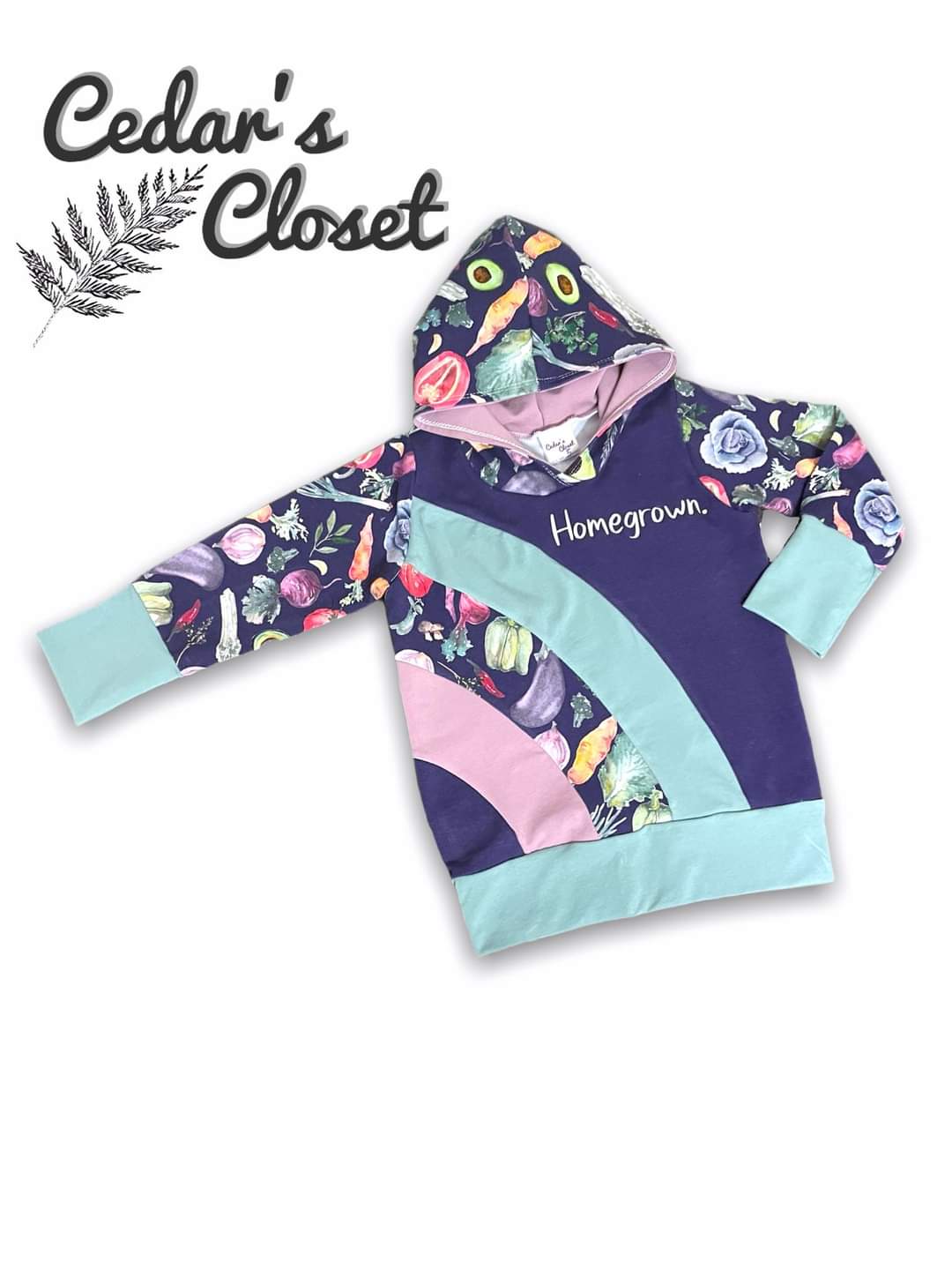 Rainbow Falls Hoodie -KIDS- PDF Pattern -Projector/A0 Friendly-